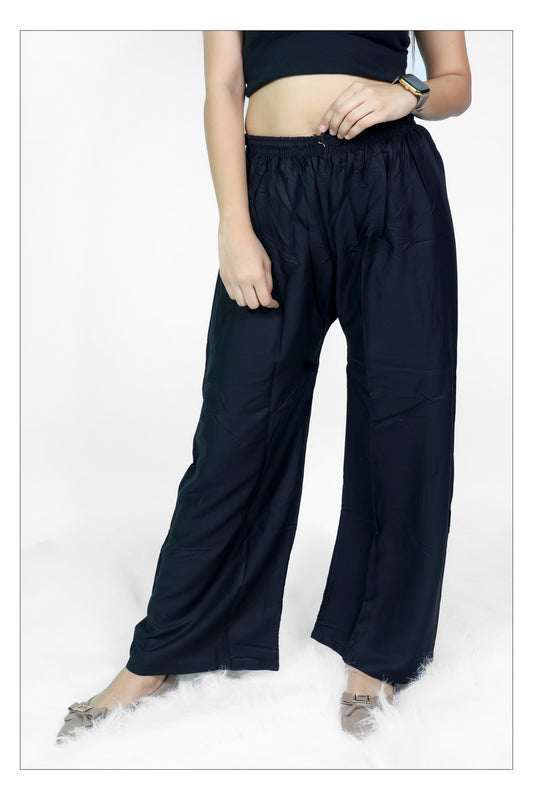 Classic Black Palazzo Pants